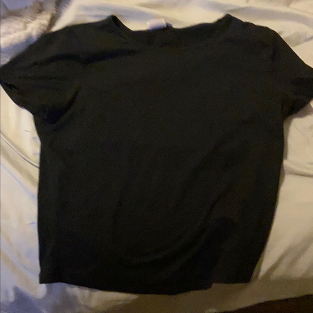 Black Crop Top